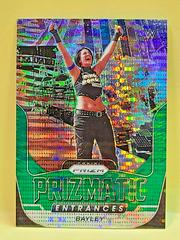 Bayley [Green Pulsar Prizm] #7 Wrestling Cards 2022 Panini Prizm WWE Prizmatic Entrances Prices