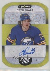 Owen Power #RIR-OP Hockey Cards 2022 Upper Deck Synergy Rink Ink Rookie Autographs Prices
