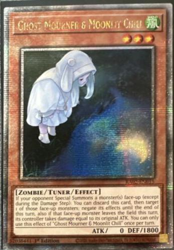 Ghost Mourner & Moonlit Chill [Quarter Century Secret Rare] RA02-EN015 YuGiOh 25th Anniversary Rarity Collection II