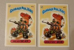 Joltin' JOE Garbage Pail Kids 1985 Mini Prices