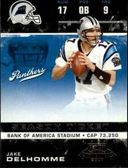 Jake Delhomme #14 Football Cards 2007 Playoff Contenders Prices