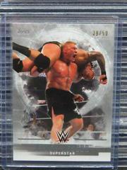 Brock Lesnar [Silver] Wrestling Cards 2017 Topps WWE Undisputed Prices