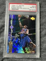 Vince Carter [Gold F/X] Basketball Cards 1998 Upper Deck Encore Rookie Encore Prices