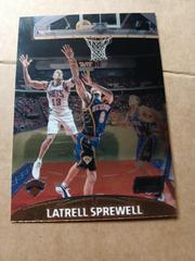 Latrell sprewell Basketball Cards 1999 Stadium Club Chrome Prices
