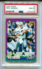 Troy Aikman #2 Football Cards 1994 Panini Score Prices