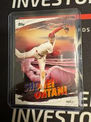 Shohei Ohtani [Titanium White] Baseball Cards 2023 Topps X Bob Ross The Joy Of Painting the Corners Prices