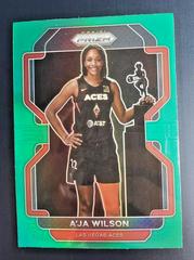 A'ja Wilson [Green] #128 Basketball Cards 2022 Panini Prizm WNBA Prices