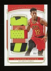 DE'Andre Hunter [Patch Autograph Gold] Basketball Cards 2019 Panini National Treasures Prices