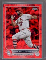 Albert Pujols [Red] #237 Baseball Cards 2022 Topps Chrome Sapphire Prices