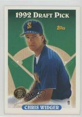 Chris Widger Baseball Cards 1993 Topps Prices