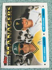 J. Leyland, T. LaRussa [Major League Managers] Baseball Cards 1993 Topps Prices