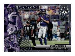 Kirk Cousins #M-14 Football Cards 2022 Panini Mosaic Montage Prices