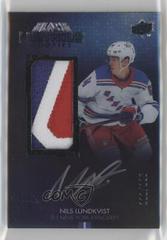 Nils Lundkvist #LRPA-NL Hockey Cards 2021 SPx UD Black Lustrous Rookie Auto Patch Prices