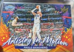 Paolo Banchero #21 Basketball Cards 2023 Panini Court Kings Artistry in Motion Prices