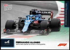 Fernando Alonso #31 Racing Cards 2021 Topps Now Formula 1 Prices