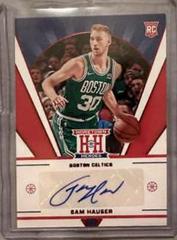 Sam Hauser [Red] #HHR-SAM Basketball Cards 2021 Panini Chronicles Hometown Heroes Rookie Autographs Prices