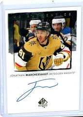 Jonathan Marchessault #UDA-MJ Hockey Cards 2022 SP Authentic UD Autographs Prices
