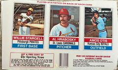 Hrabosky, Otis, Stargell [Hand Cut Panel] Baseball Cards 1976 Hostess Prices