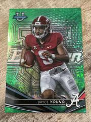 Bryce Young [Green Mini Diamond] #100 Football Cards 2022 Bowman's Best University Prices