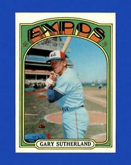 Gary Sutherland #211 Baseball Cards 1972 Topps Prices