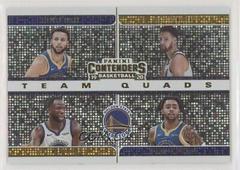 D'Angelo Russell, Draymond Green, Klay Thompson, Stephen Curry #10 Basketball Cards 2019 Panini Contenders Team Quads Prices