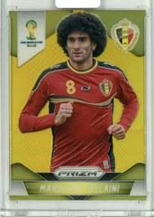 Marouane Fellaini [Gold Prizm] #22 Soccer Cards 2014 Panini Prizm World Cup Prices