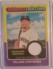 William Contreras [Patch] #CCR-WC Baseball Cards 2024 Topps Heritage Clubhouse Collection Relic Prices