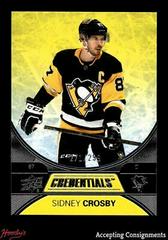 Sidney Crosby [Yellow] #2 Hockey Cards 2021 Upper Deck Credentials Prices
