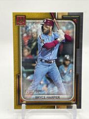Bryce Harper [Gold] #100 Baseball Cards 2023 Topps Museum Collection Prices