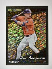 Alex Bregman [Black] Baseball Cards 2022 Topps Update Black Gold Prices