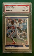 Ron Jackson Baseball Cards 1984 Fleer Prices