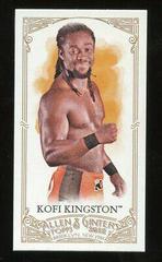 Kofi Kingston #7 Wrestling Cards 2012 Topps Heritage WWE Allen & Ginter Prices
