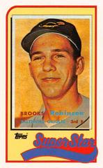 Brooks Robinson #10 Baseball Cards 1989 Topps Ljn Baseball Talk Prices