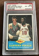 NBA Eastern Finals Knicks vs. Celtics Basketball Cards 1973 Topps Prices