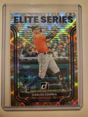 Carlos Correa #ES-5 Baseball Cards 2022 Panini Donruss Elite Series Prices