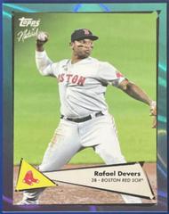 Rafael Devers [Ocean Wave] #36 Baseball Cards 2022 Topps X Naturel 1952 Prices