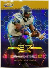Shaun Alexander [Gold Refractor] #8 Football Cards 2003 Topps Finest Prices