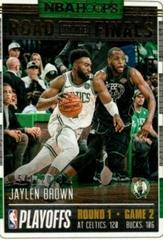 Jaylen Brown Basketball Cards 2018 Panini Hoops Road to the Finals Prices