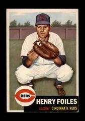 Henry Foiles Baseball Cards 1953 Topps Prices