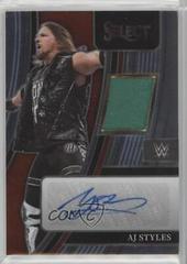 AJ Styles [Gold Prizm] Wrestling Cards 2022 Panini Select WWE Autograph Memorabilia Prices