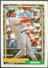 Jose Canseco Baseball Cards 1992 Topps Micro Prices