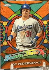 Joc Pederson [Orange Refractor] Baseball Cards 2016 Topps Chrome Future Stars Prices