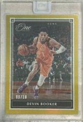 Devin Booker [Gold] Basketball Cards 2019 Panini Encased Prices