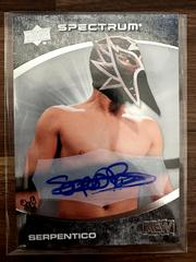 Serpentico [Autograph] Wrestling Cards 2021 Upper Deck AEW Spectrum Prices