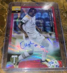 Diego Chara [Autograph Red Wave Refractor] #99 Soccer Cards 2021 Topps Chrome MLS Prices