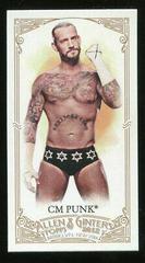 CM Punk #3 Wrestling Cards 2012 Topps Heritage WWE Allen & Ginter Prices