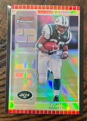 Curtis Martin [Silver Refractor] #7 Football Cards 2005 Bowman Chrome Prices