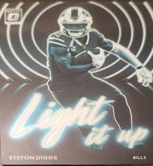 Stefon Diggs #LU-8 Football Cards 2022 Panini Donruss Optic Light it Up Prices