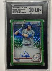 Andy Pages [Green Refractor] #BCMA-AP Baseball Cards 2020 Bowman Chrome Mega Box Mojo Autographs Prices