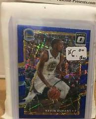Kevin Durant [Blue] Basketball Cards 2017 Panini Donruss Optic Prices